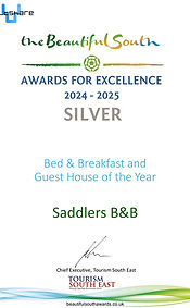 BSTA 2024 Silver B&B Of the Year - Saddlers B&B.jpg